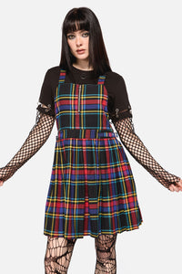 Dangerfield - Anarchic Tartan Pinafore - multi