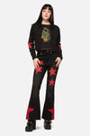 Dangerfield - Catwalk Assassin Denim Jacket - black-red