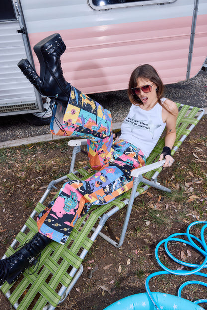 Dangerfield - Galactic Print Jean - multi