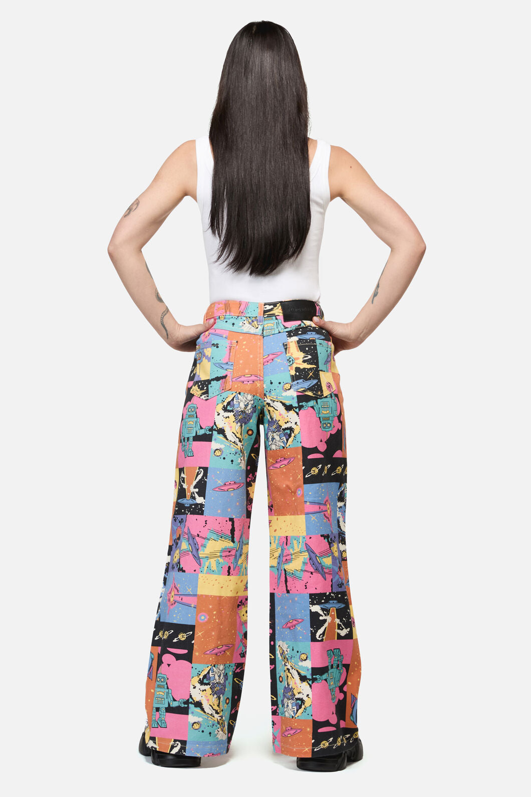 Dangerfield - Galactic Print Jean - multi