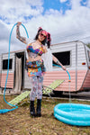 Dangerfield - Cosy Check Bikini Top - multi