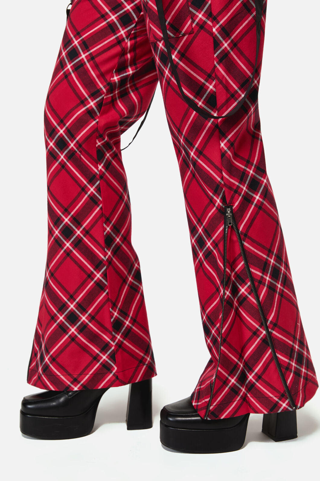 Dangerfield - Piracy Punk Tartan Pant - red