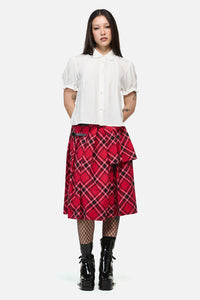 Dangerfield - BuccaneerPunkShortSleeveBlouse - cream