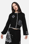 Dangerfield - Séance Patch Goth Cardigan - black