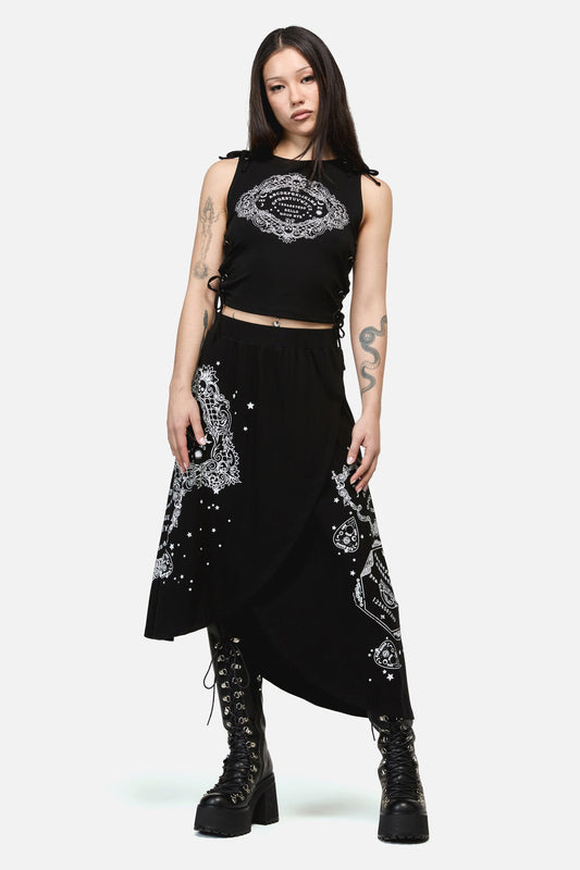 Dangerfield - Séance Goth Print Tank Top - black