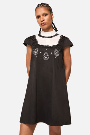 Dangerfield - Séance Contrast Goth MiniDress - black