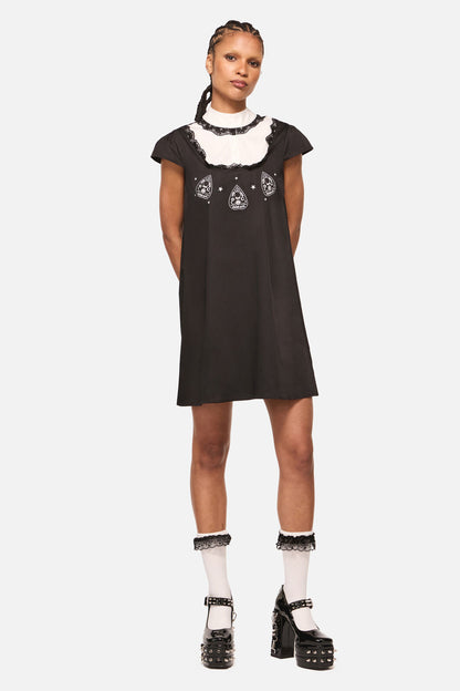 Dangerfield - Séance Contrast Goth MiniDress - black