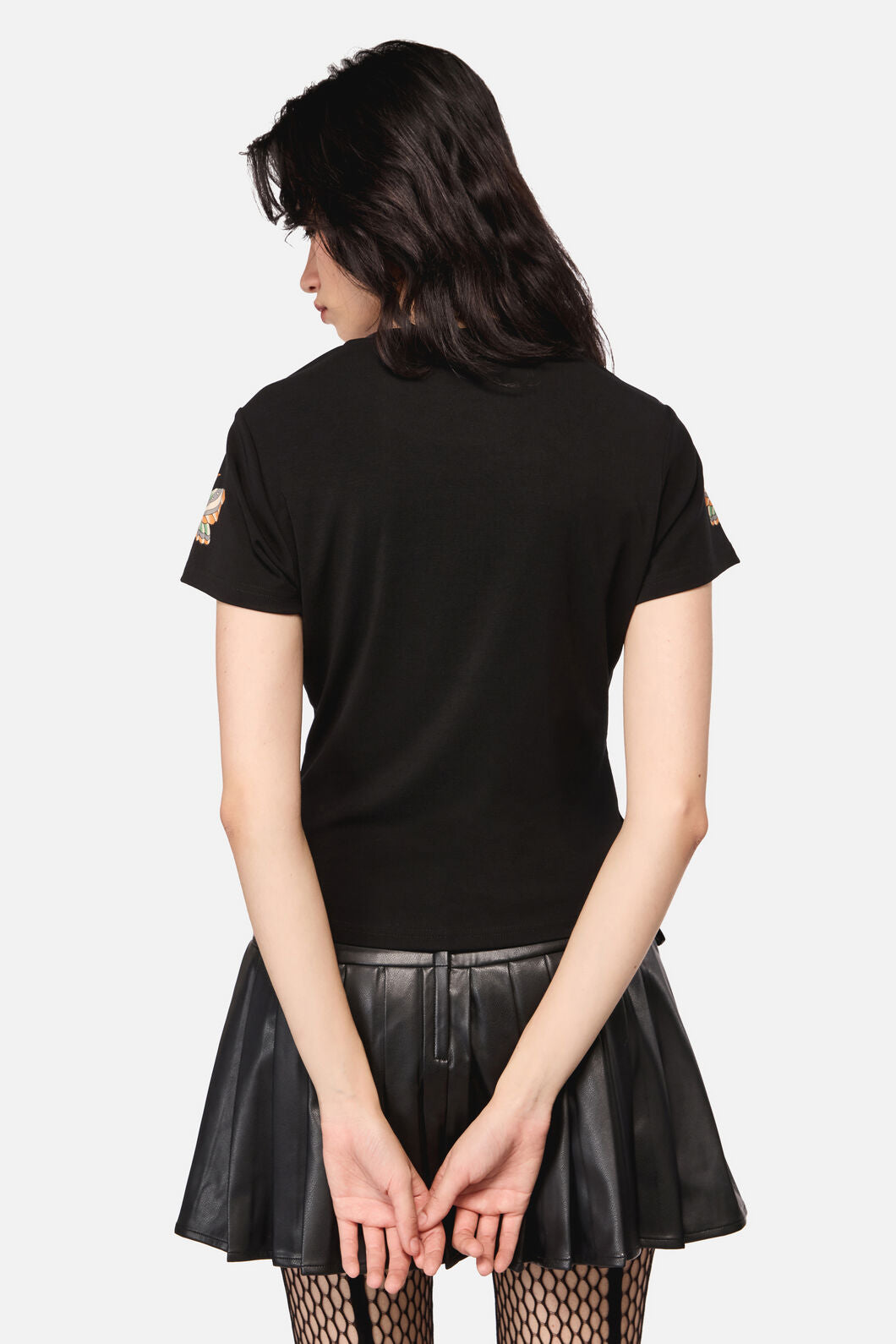 Dangerfield - AllHallowsEveTattooFittedTShir - black