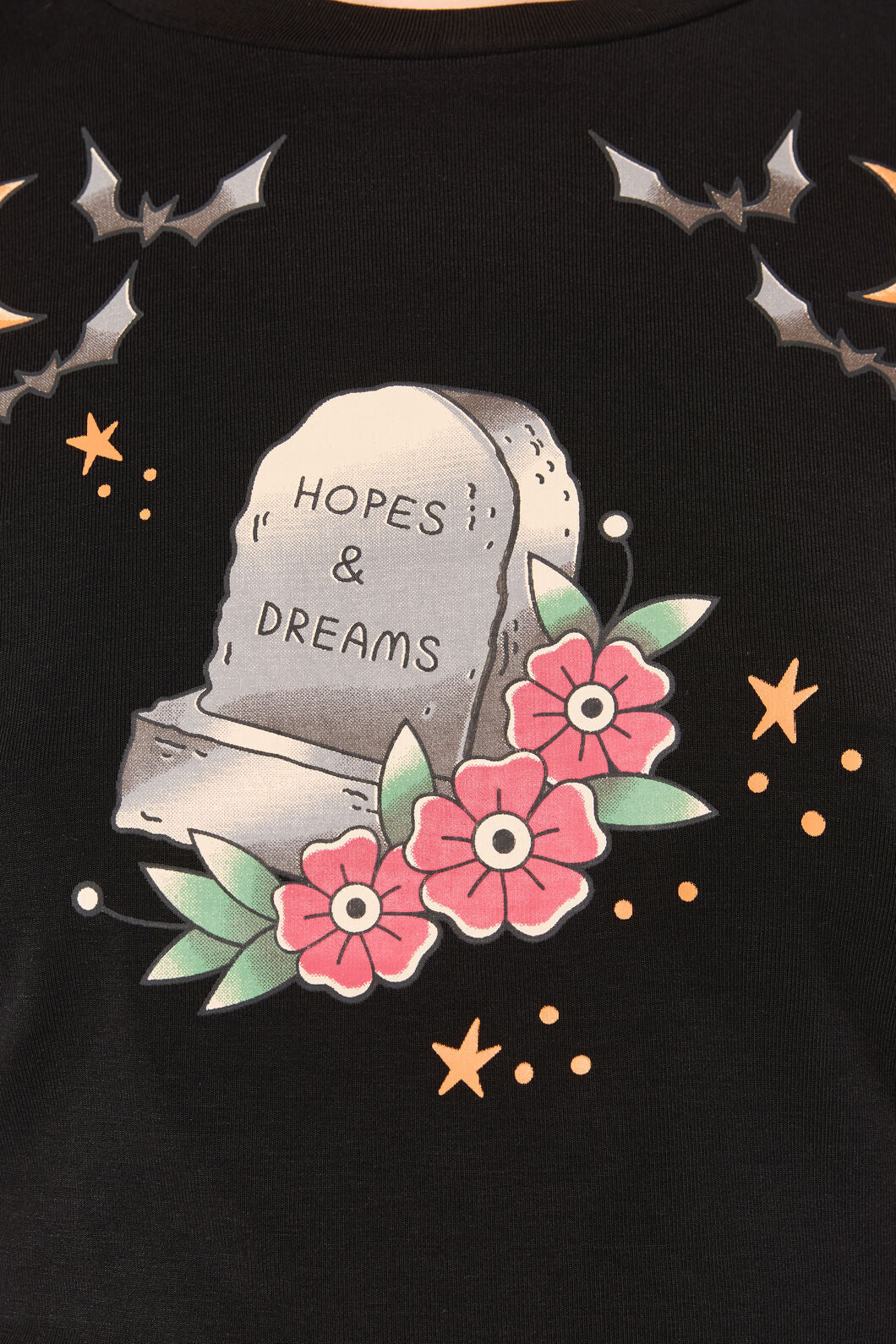 Dangerfield - AllHallowsEveTattooFittedTShir - black