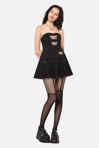 Dangerfield - AllHallows'EveTattooCharmSkort - black