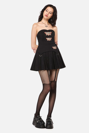 Dangerfield - AllHallows'EveTattooCharmSkort - black