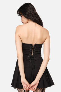 Dangerfield - AllHallows'EveTattooCorsetTop - black
