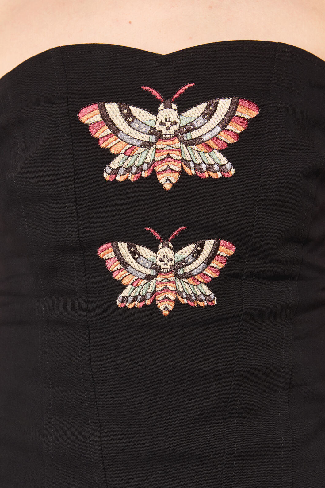 Dangerfield - AllHallows'EveTattooCorsetTop - black