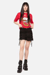 Dangerfield - All Tied Up Punk Short - black