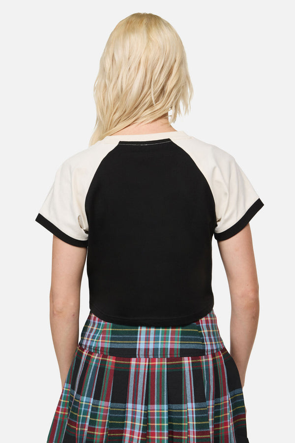 Dangerfield - Tarot Card Raglan Tee - black