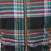Hermit Goth Tartan Corset Top