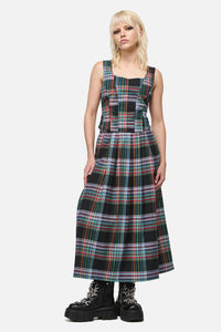 Dangerfield - Hermit Goth Tartan Corset Top - multi