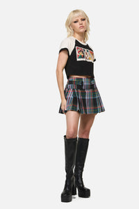 Dangerfield - Hermit Goth Tartan Skort - multi