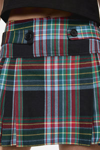 Dangerfield - Hermit Goth Tartan Skort - multi