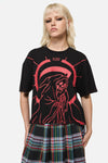Dangerfield - Reaper Oversized Goth Tee - black