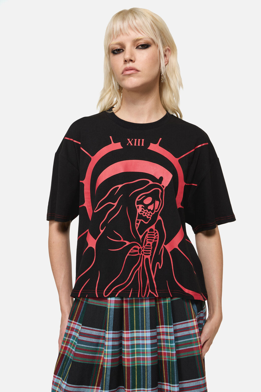 Dangerfield - Reaper Oversized Goth Tee - black