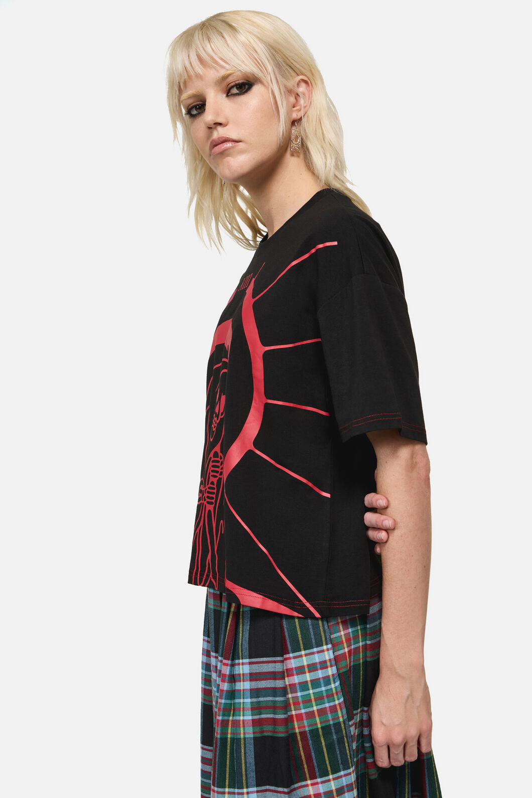 Dangerfield - Reaper Oversized Goth Tee - black