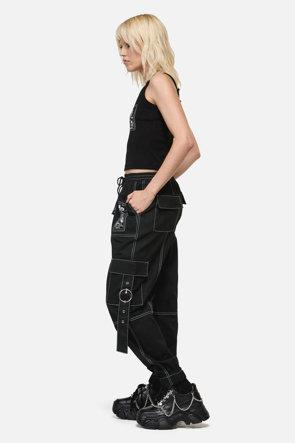 Dangerfield - Temperance Goth Cargo Pant - black