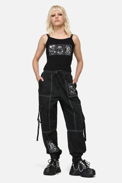 Dangerfield - Tarot Spread Goth Tank Top - black