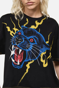 Dangerfield - Rawr Oversized Punk Tee - black