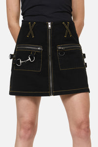 Dangerfield - Electric Punk Trim Skort - black