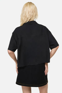 Dangerfield - Rawr Punk Print Blouse - black