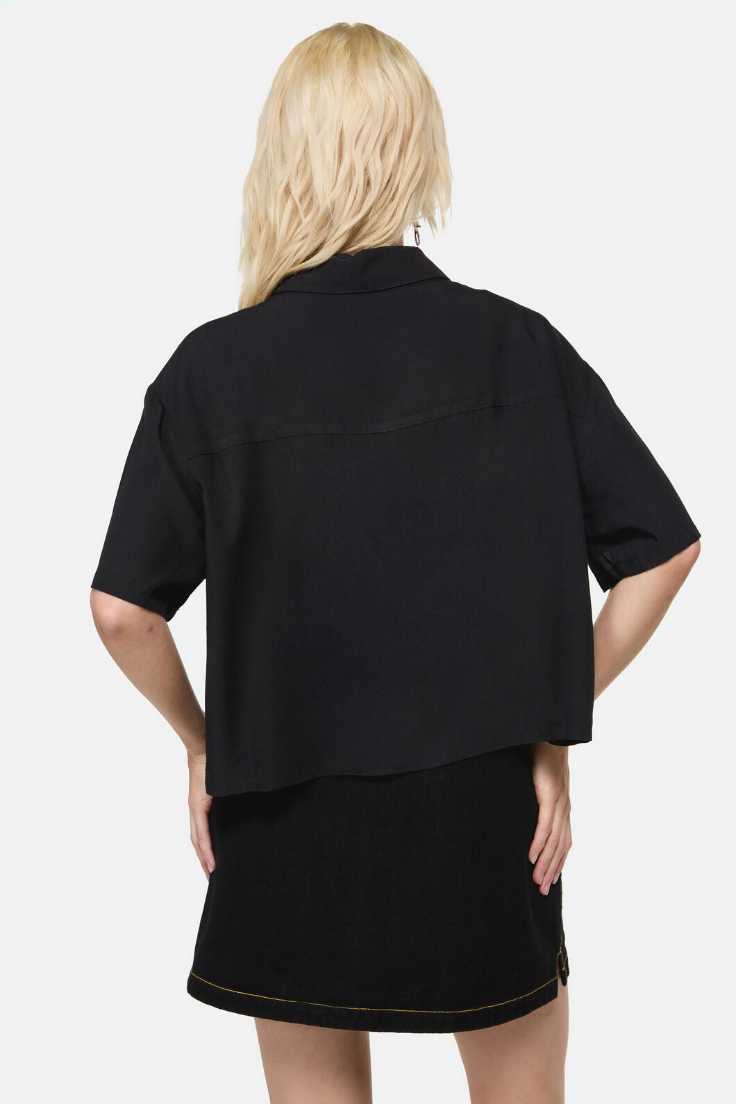 Dangerfield - Rawr Punk Print Blouse - black