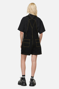 Dangerfield - Electric Punk Trim Overall - black