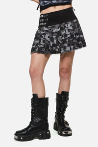 Dangerfield - Disruptive Camo Skort - grey-black