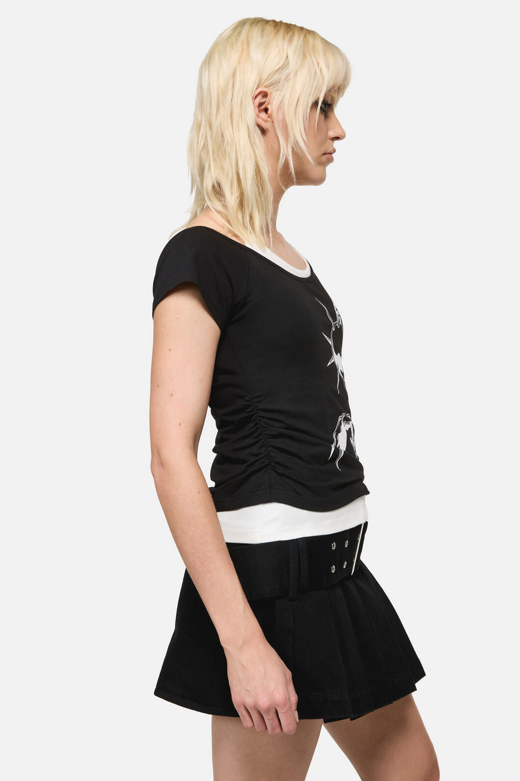 Dangerfield - Dread Tie Up Tee - black