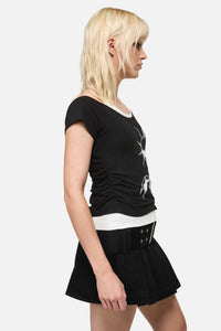 Dangerfield - Dread Tie Up Tee - black