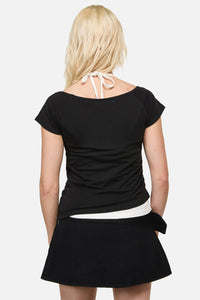 Dangerfield - Dread Tie Up Tee - black