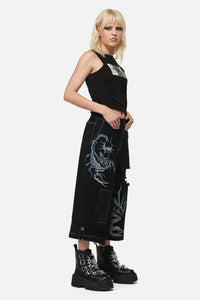 Dangerfield - Dread Distressed Patch Jeans - black