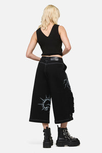 Dangerfield - Dread Distressed Patch Jeans - black