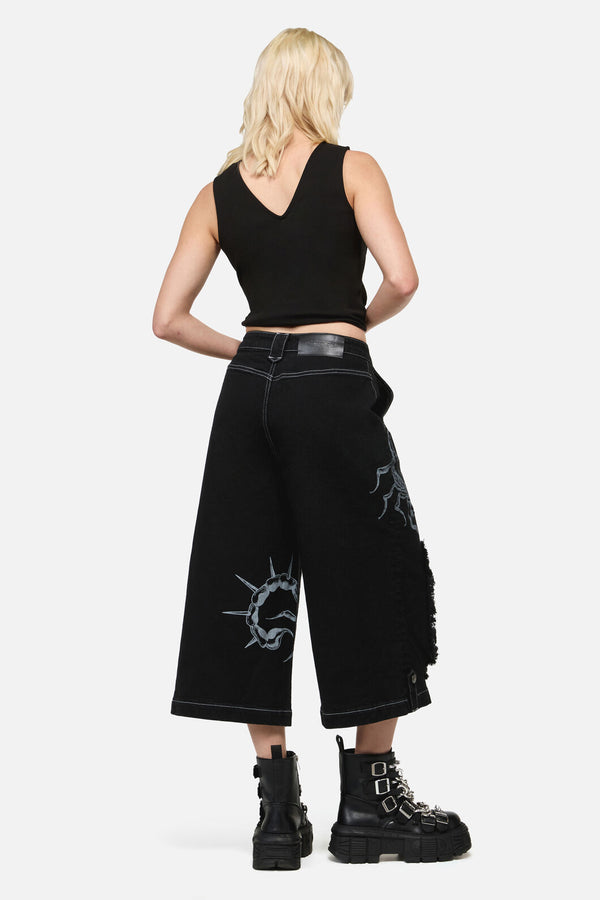 Dangerfield - Dread Distressed Patch Jeans - black