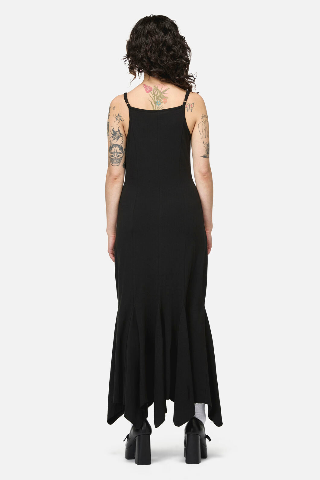 Dangerfield - Naiad Goth Maxi Dress - black