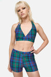 Dangerfield - Diablo Tartan Bikini Top - multi