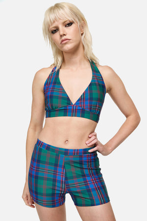 Dangerfield - Diablo Tartan Bikini Top - multi