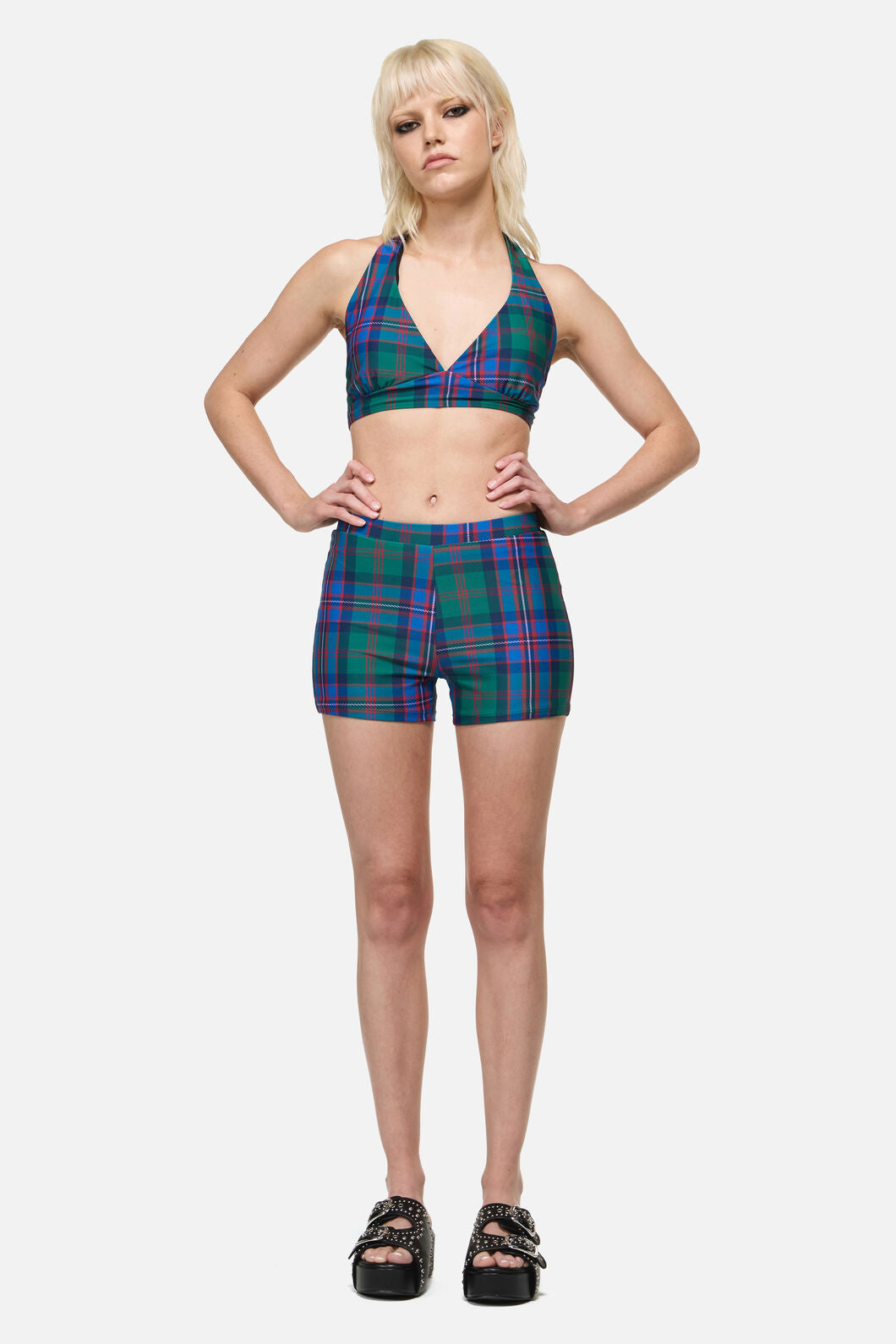 Dangerfield - Diablo Tartan Bikini Top - multi