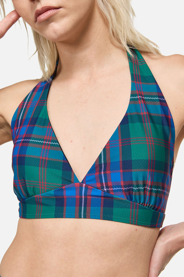 Dangerfield - Diablo Tartan Bikini Top - multi