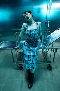 Dangerfield - Fiendish Tartan Goth MaxiDress - multi