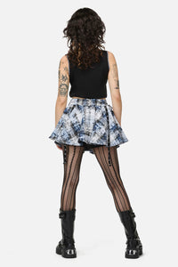 Dangerfield - Fiendish Tartan Goth Skort - multi