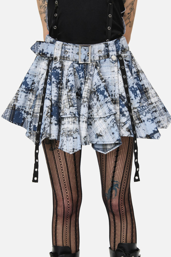 Dangerfield - Fiendish Tartan Goth Skort - multi