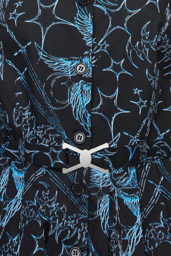 Dangerfield - Heathen Goth Mini Dress - black