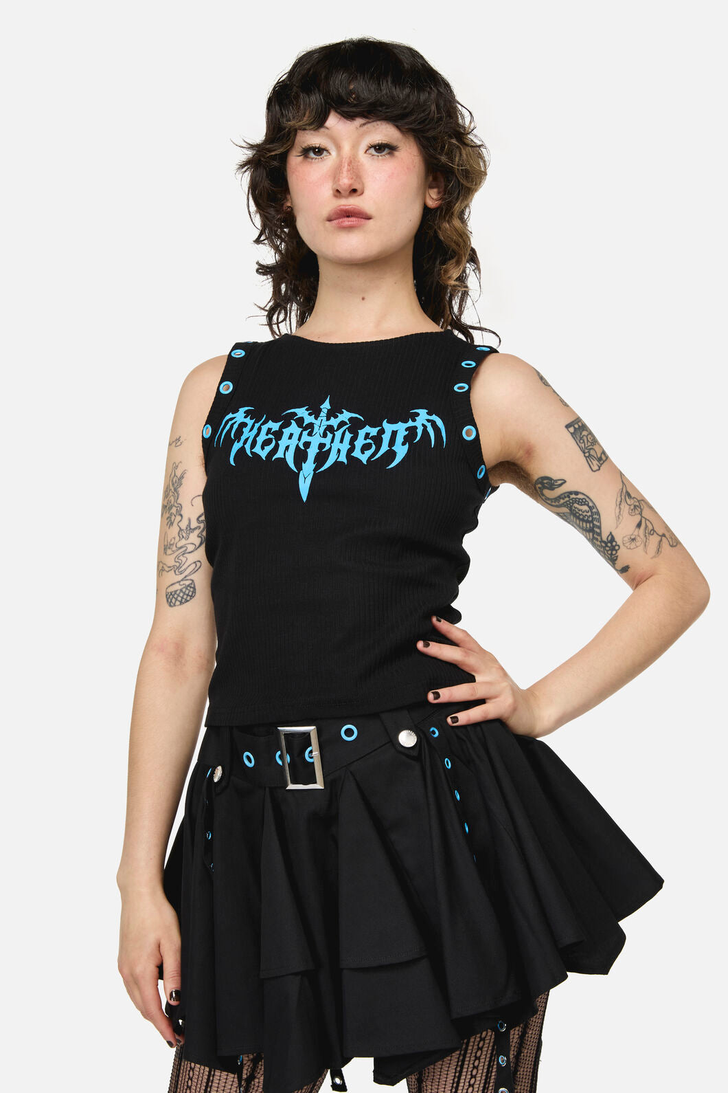 Dangerfield - Divination Goth Tank - black